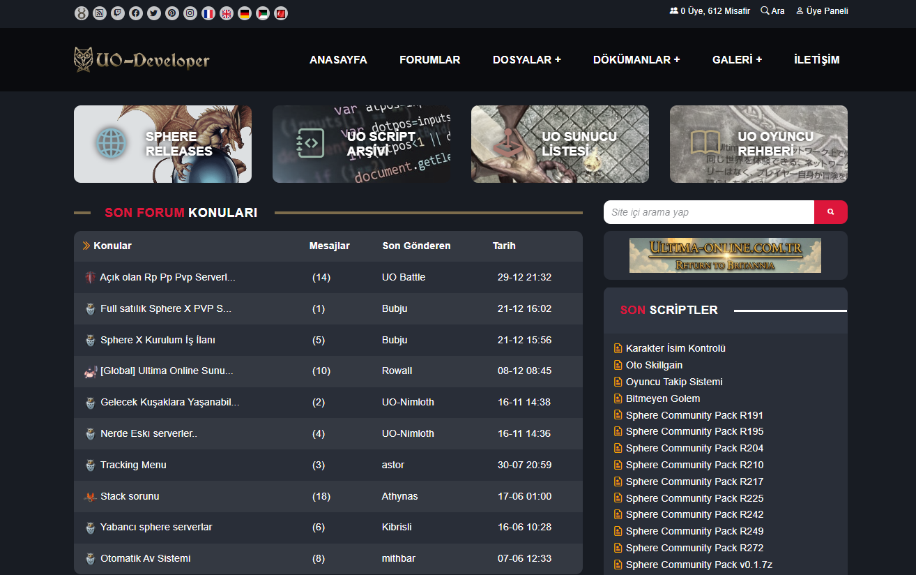 Ultima Online Platformu